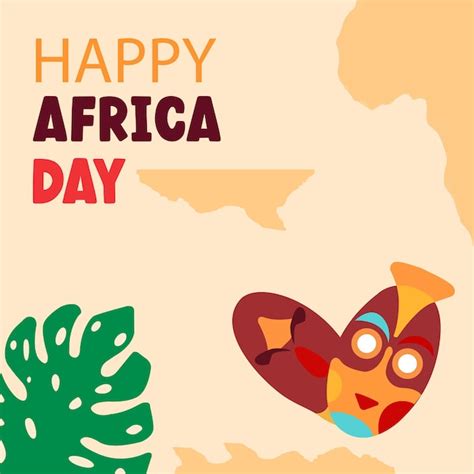 Premium Vector Africa Day Illustration