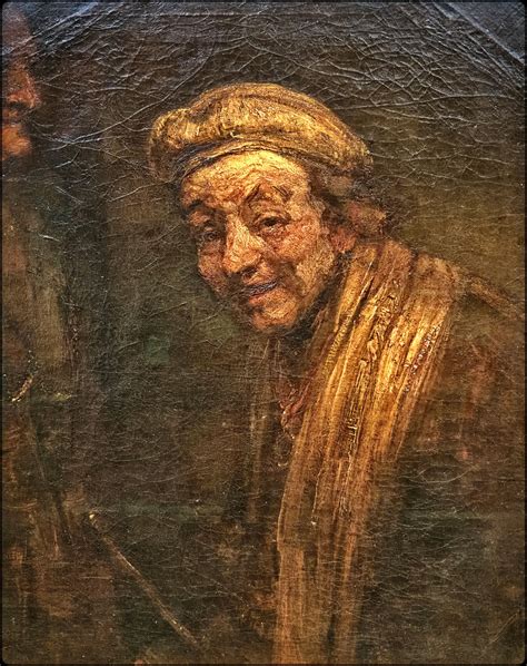 Self Portrait As Zeuxis Rembrandt Van Rijn Oil On Canvas R Art