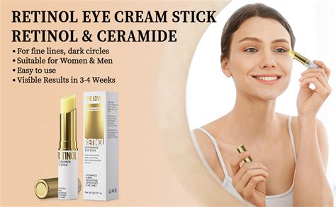 Retinol Eye Stick Eye Cream For Dark Circles And Puffiness