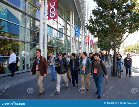 Game Developers Convention San Francisco 2017 Editorial Photo - Image ...