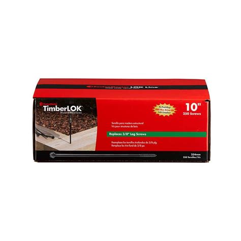 Have A Question About Fastenmaster Timberlok Structural Wood Screws