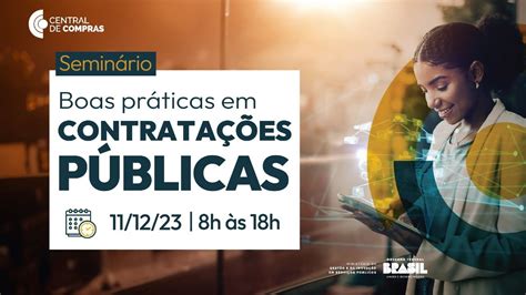 Seminário de Boas Práticas em Contratações Públicas MANHÃ YouTube