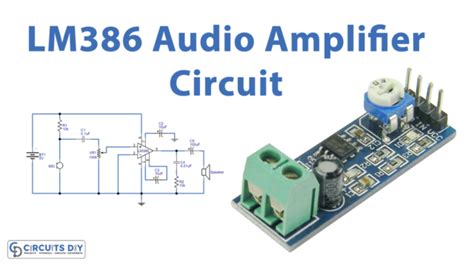 Lm386 Audio Amplifier Module Schematic Lm386 Amplifier Modul