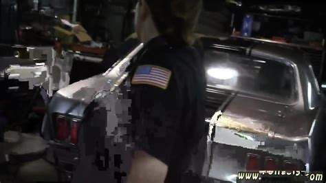 Hot Milf Big Ass And Stockings Threesome Chop Shop Owner Gets Shut Down