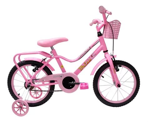 Bicicleta Infantil Aro 16 Monark Brisa Feminina Parcelamento Sem Juros