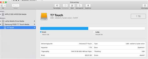 Can I Format Samsung T7 Ssd To Apfs Apple Community