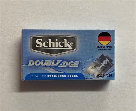 Schick Double Edge Razor Blades Pack The Classic Blade Company