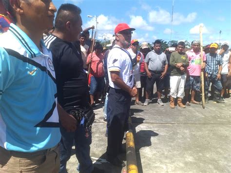 Comunidades Ind Genas Llevan Tres Semanas En Protesta En El Lote