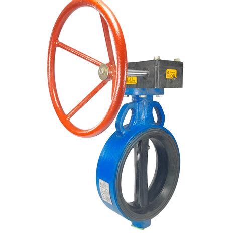 Pmw Cast Iron Butterfly Valve Pn10 Gear Operated Industrywala