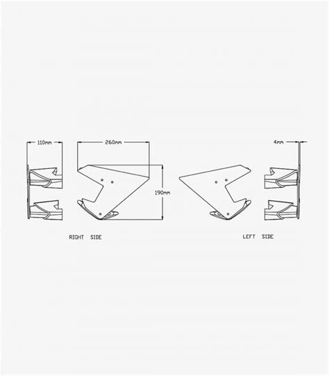 Alerones Laterales Naked T Para Ktm Superduke R Rr Color Naranja De Puig