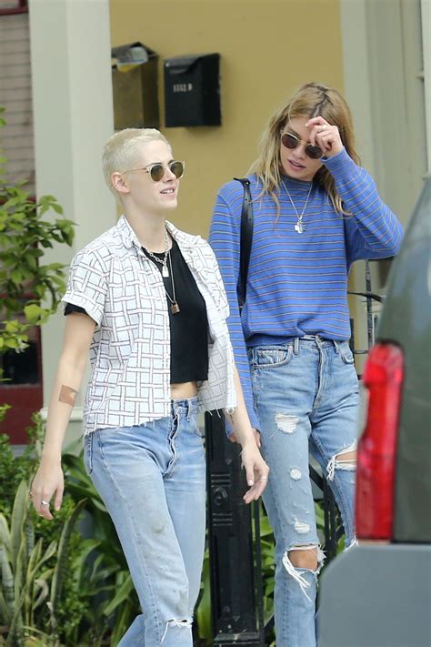 Kristen Stewart and Her Girlfriend Stella Maxwell - Out in New Orleans, March 2017 • CelebMafia