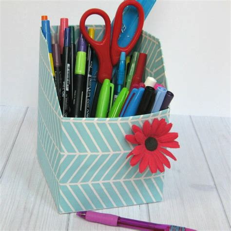 Back-to-school Organizer For Desk Supplies | DIYIdeaCenter.com