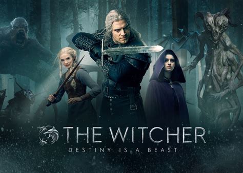 Witcher Series Poster Ubicaciondepersonascdmxgobmx