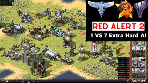 Red Alert Yuri S Revenge I Yuri Vs France I Team Work Map Youtube