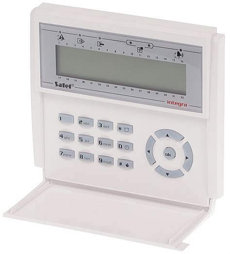 Keypad For Alarm Control Panel Int Klcd Bl Satel Keypads With