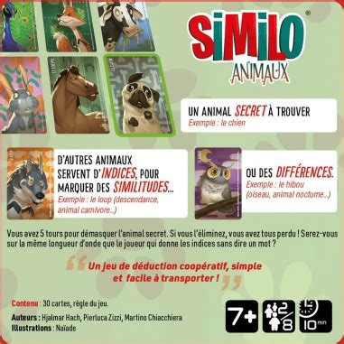 Jeu Similo Animaux Gigamic