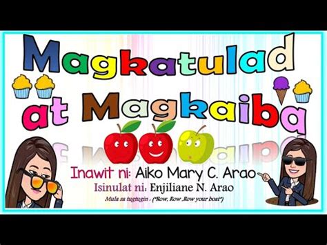 Magkatulad at Magkaiba (MELC) - YouTube