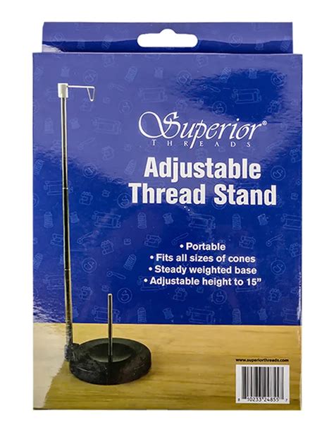 Telescoping Metal Thread Stand By Superior Threads Quilt In A Day