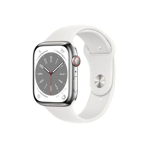 Apple Watch Series 8 GPS Cellular 45mm Silver Stainless Steel Case