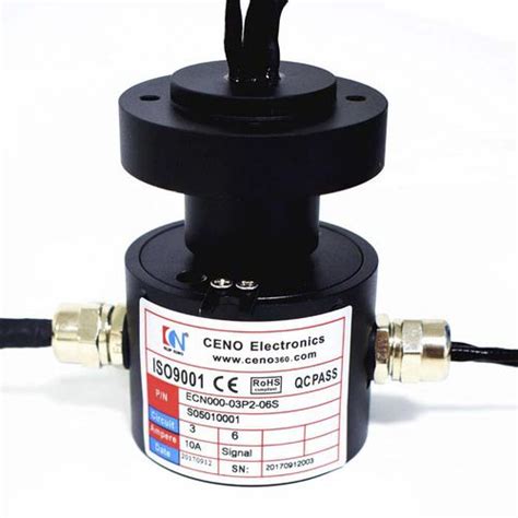 Solid Shaft Slip Ring Ecn P S Ceno Electronics Technology