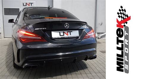 Mercedes Benz Cla Amg Wydech Milltek Sport Cat Back Non Resonated