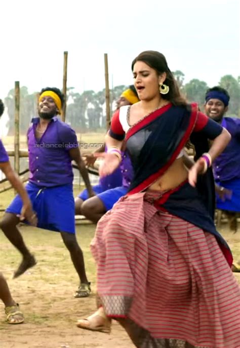 Nidhhi Agerwal Eeswaran Tamil Hot Saree Navel Hd Photo Indiancelebblog