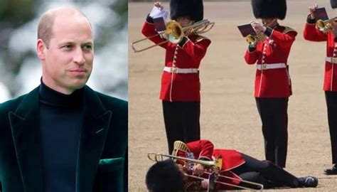 Prince William Expresses Gratitude As 3 Soldiers Faint During Colonels