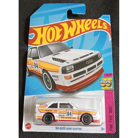 Jual HOT WHEELS AUDI SPORT QUATTRO WHITE PUTIH Shopee Indonesia