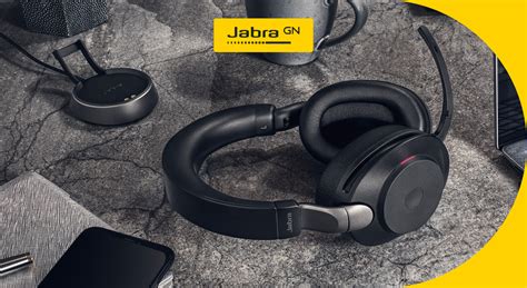 Jabra Evolve2 85 Ms Stereo Headset Full Size Bluetooth Wireless Wired Active Noise