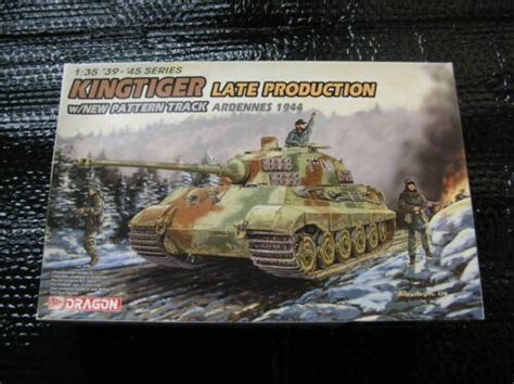 1 35 Dragon Cyber Hobby Germany King Tiger Late Model Battle Of The