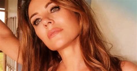Liz Hurley Branded Goddess As She Unveils Ageless Figure In Tiny White Bikini Daily Star