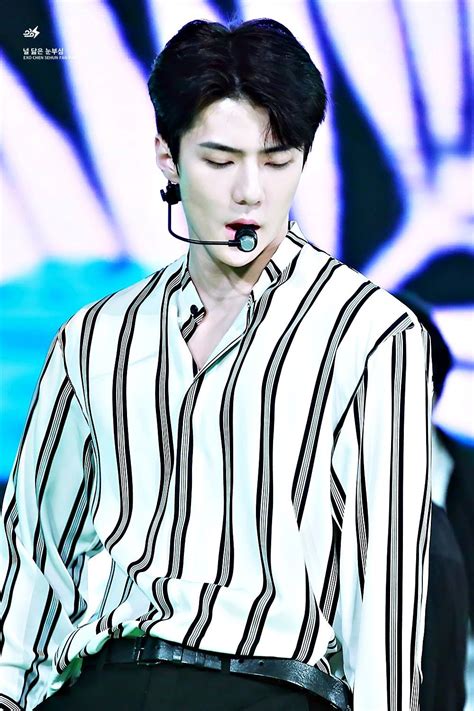 Sehun 171103 2017 Korean Pop Culture and Arts Awards Credit 널 닮은 눈부심