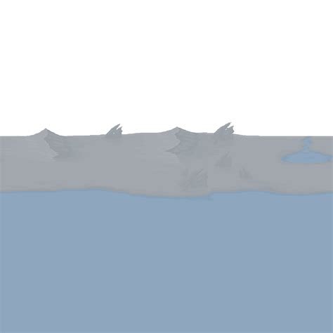 Ice Planet Landscape Layered Looping