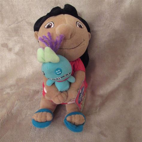 Lilo & Stitch Plush - Lilo Holding Scrump - HTF - NWT - Sega Prize - 9 ...