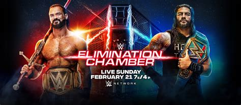 Wwe Elimination Chamber 2022 Match Card