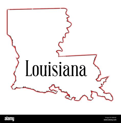 Louisiana Drawing Cut Out Stock Images And Pictures Alamy