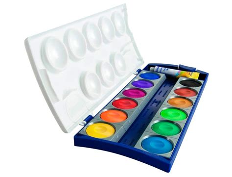 Acuarela Pelikan K12 Estuche Plastico 12 Colores Firpack