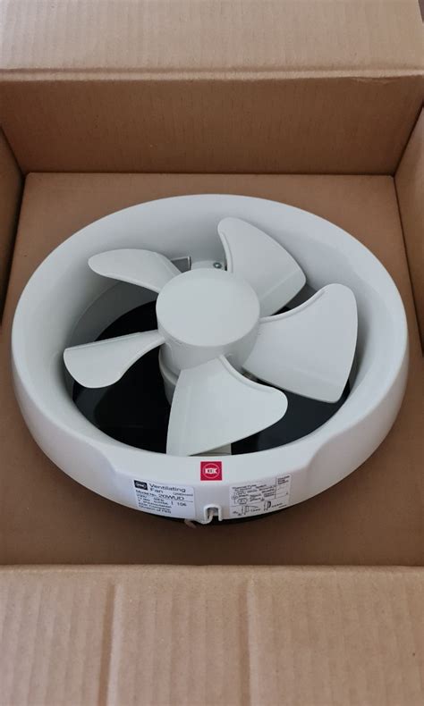 KDK 20WUD Ventilation Fan Furniture Home Living Bathroom Kitchen