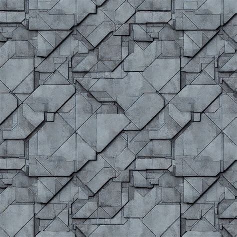 Seamless Sci Fi Panel Surfaces Diagonals Texture Cgtrader