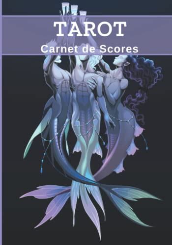 Tarot Carnet De Scores Livre Pour Noter Le Score De Vos Parties De