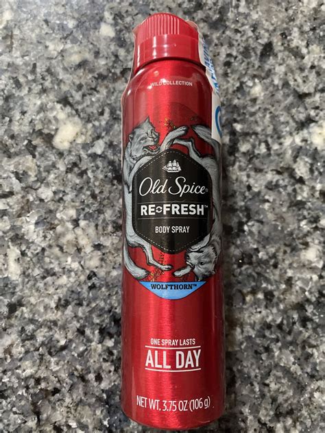 Old Spice Men S Body Spray Wolfthorn Wild Collection Long Lasting 3