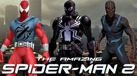 The Amazing Spider Man Game Dlc Costume Ideas Youtube