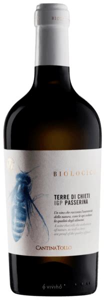 Cantina Tollo Terre Di Chieti Passerina Biologico Vivino Canada