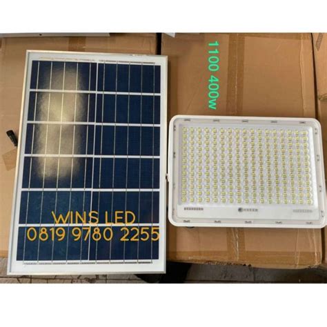 Jual Lampu Sorot Led Tenaga Surya Watt Flood Ligt Solar Watt Di