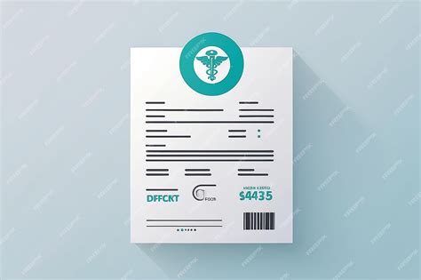 Doctor Receipt Logo Template Simple Flat Icon Of Doctorhospitalreceipt