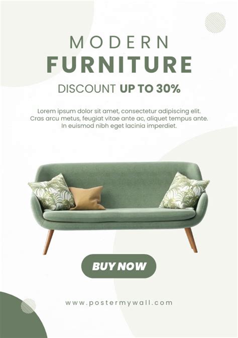 Furniture Sale Template Postermywall