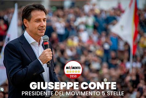 Giuseppe Conte Eletto Presidente Del Movimento 5 Stelle Movimento 5