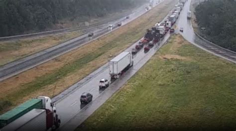 Tractor Trailers Jackknifed On I 81n In Dauphin County