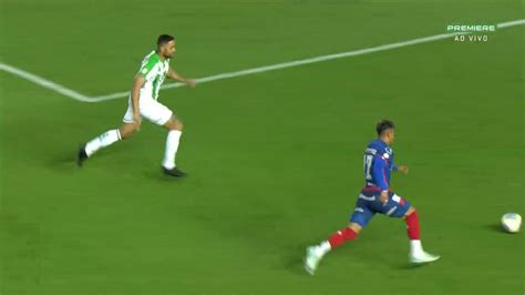 Vídeo Aos 1 min do 1º tempo gol de dentro da área de Cauly do Bahia