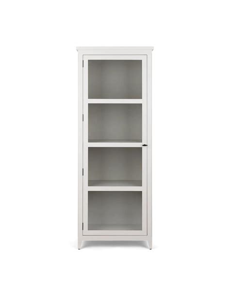 Neptune Shepton Glazed Cabinet Left Opening Tincleton Lifestyle